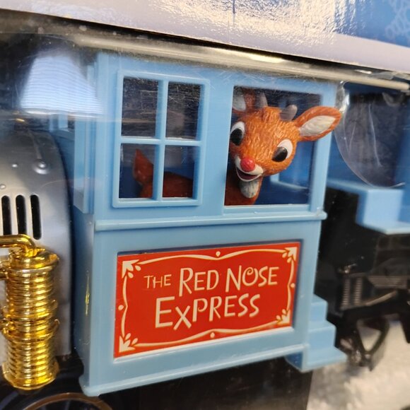 Rudolph's Red Nose Express Train Set Island Of Misfit Toys Memory Lane - Picture 9 of 15